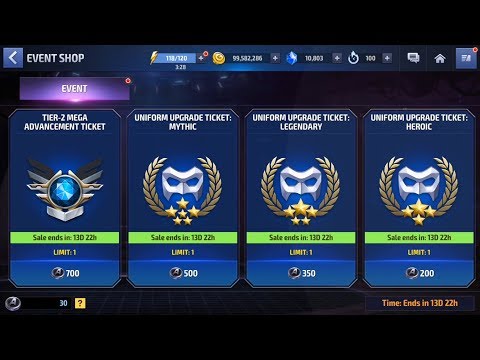 New Events! | T2 Mega Advancement Ticket! | Marvel Future Fight