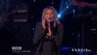 Fergie Performs New Single A Little Work Live on The Talk - HD