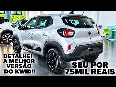 ESSA É A NOVA VERSÃO INTERMEDIÁRIA DO NOVO RENAULT KWID A THECNO 2027 | CONFIRA AS NOVIDADES!!