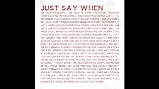 Nothing More - Just Say When - Guitar/Piano Cover