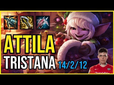 ATTILA - TRISTANA vs EKKO Jungle - EUW Diamond - Patch 11.6