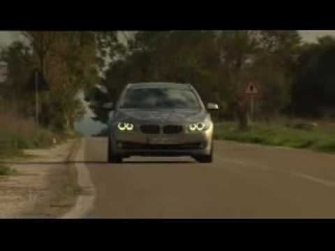 2011 BMW 5 Series Touring on the road