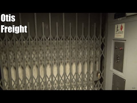 Vintage Otis Traction Freight Elevator @ Waco Hall - Baylor University - Waco, TX