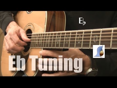 E flat tuning (1/2 step down) for Guitar