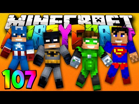 Minecraft Mods Crazy Craft 2.0 "Super Hero Minigame!" Modded Survival #107 w/Lachlan