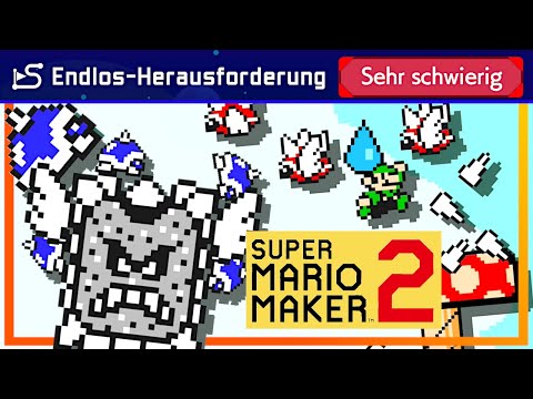 Es gibt kein Entkommen... ODER? | ENDLOS auf SEHR SCHWIERIG No Skip | SUPER MARIO MAKER 2 ONLINE