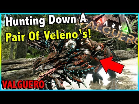GOING AFTER A BREEDING PAIR OF VELENOSAURS AND DEINONYCHUS!! || ARK VALGUERO PVP EP 5!!