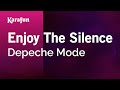 Enjoy the Silence - Depeche Mode | Karaoke Version | KaraFun