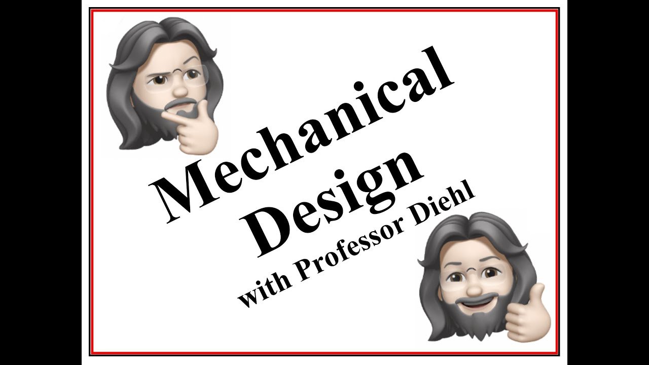 Mechanical Design (Machine Design) Welding Intro (S20 ME470 Class 21)