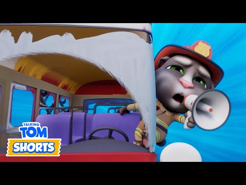 Tom the Firefighter 🚒 Talking Tom Shorts | Cartoons for Kids