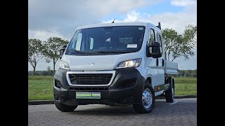 Купити бортову вантажівку < 3.5т Peugeot BOXER 2.2 L3 D.C. Open Laadbak - Зображення 4 | Autoline UA Бортова вантажiвка < 3.5т Peugeot BOXER 2.2 L3 D.C. Open Laadbak | Зображення 4 - Autoline