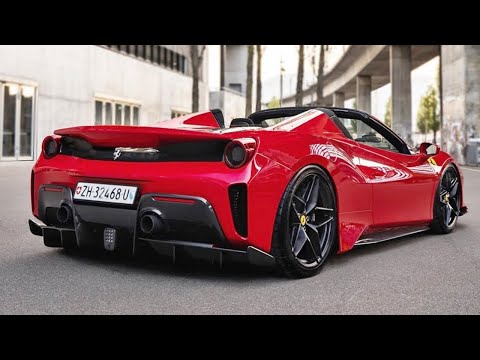 Ferrari 488 Pista Spider! Start Up & Hard REVS! Exhaust SOUND!