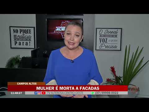 Campos Altos: Mulher é morta a facadas