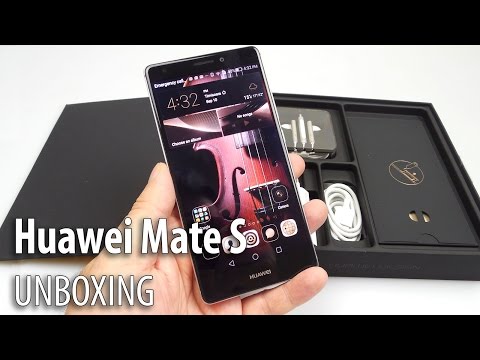 Huawei Mate S Unboxing 4K (Force Touch Phablet) - GSMDome.com
