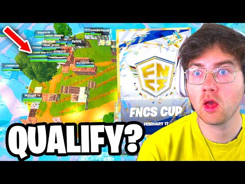 I Competed In The FNCS Cup In Chapter 5 Fortnite (Can We Qualify?)