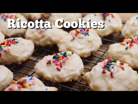 Ricotta Cookies | Easy Cookie Recipe | MOLCS Easy Recipes