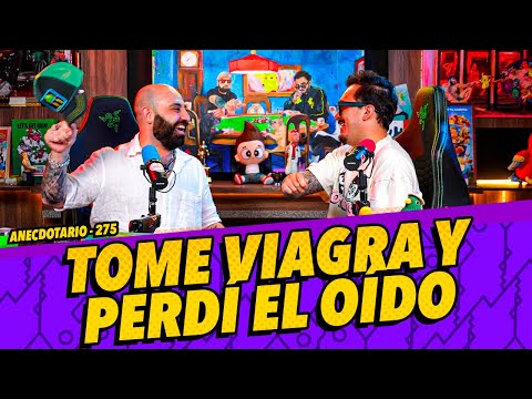 Anecdotario - 275 - Tome Viagra y perdí el oído
