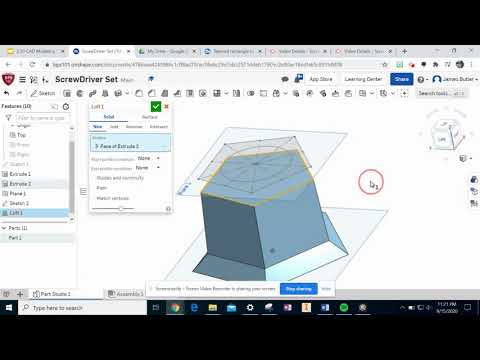 How to Loft Onshape