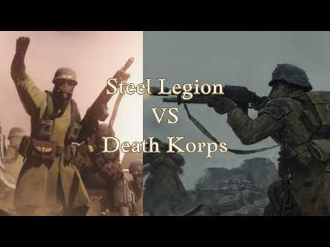 Steel Legion VS Death Korps of Krieg Garde Regimenter im Vergleich