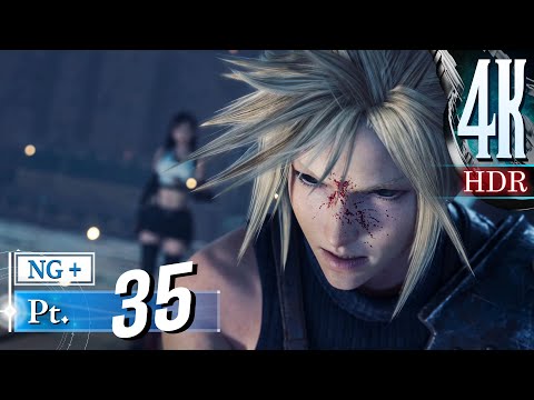 Final Fantasy 7 (VII) Rebirth PS5 Pro [4K/60fps HDR] (100%, HARD, Platinum) Part 35 - Chapter 13