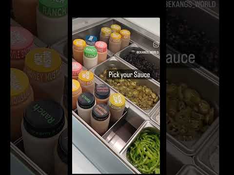 How to order a Subway Sandwich?🥖😋 #shortsfeed #shortsyoutube #reels #shorts #fyp #food #shortsvideo