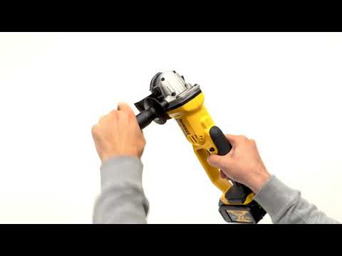 Аккумуляторная угловая шлифмашина Dewalt DCG412M2-QW