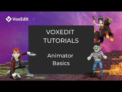 VoxEdit Beta Tutorial - Animator Basics