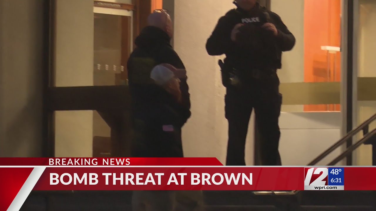 Bomb threat forces evacuation of several buildings on the Brown University campus
