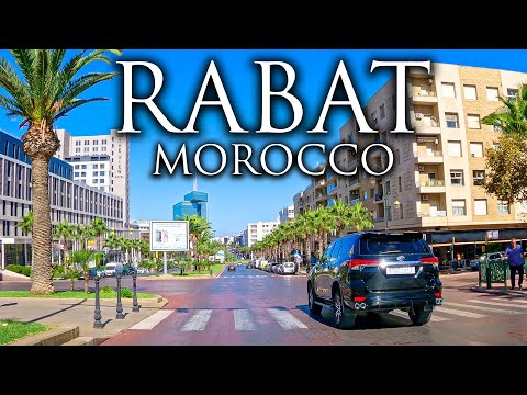 Driving in Rabat (Morocco), the most beautiful capital in Africa!