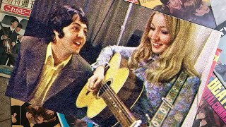 ♫ Paul McCartney and Mary Hopkin filmed for Magpie 1968 /photos