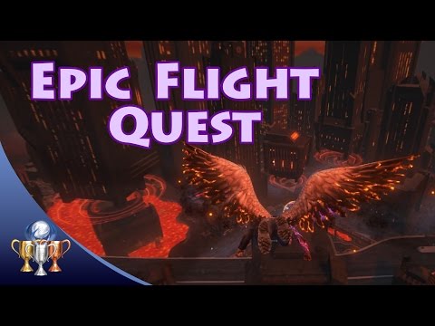 Saints Row Gat Out Of Hell - Epic Flight Quest (Fly...
