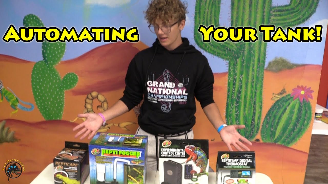 How to Automate Your Tank's Lighting and Misting System! 💡🚿