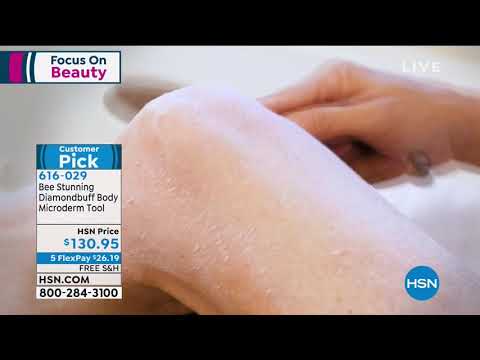 Bee Stunning Diamondbuff Body Microdermabrasion Tool