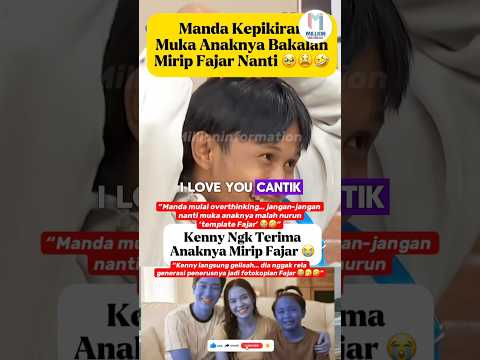 NGAKAK🤣 Manda Mulai Panik Bayangin Anak Pertamanya Nanti Mirip Fajar😂 #amandamanopo #fajarsadboy