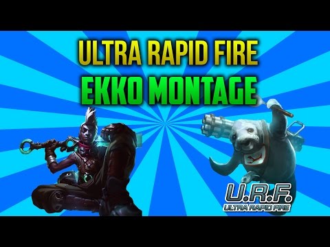 Ekko Urf Montage|Project Ekko 2016|Gold Elo