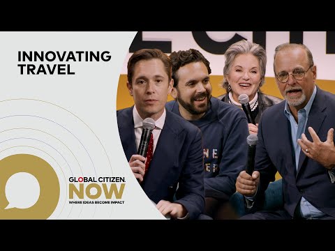 Gail Grimmett, Dr. Patrick Gruber & Antonio Nuño Talk Innovating Travel | Global Citizen NOW