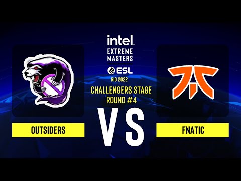 Outsiders vs. fnatic - Map 1 [Overpass] - IEM Rio Major 2022 - Challengers Stage - ROUND #4