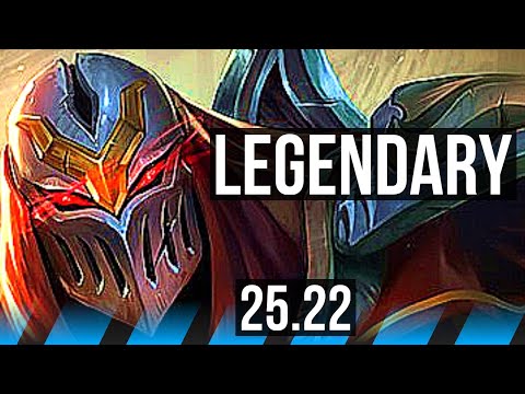 ZED vs IRELIA (MID) | 14/0/0, Legendary | EUW Master | 25.22