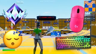 Fortnite The Pit Gameplay👑 Apex Pro TKL Satisfying Keyboard ASMR😴 Best Settings⌨️ Par Patroller Skin