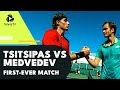 Stefanos Tsitsipas vs Daniil Medvedev FIRST-EVER Match! | Miami 2018 Extended Highlights