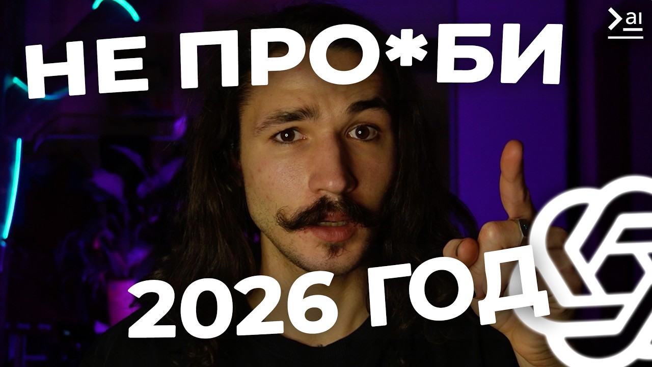 YouTube: Топ 5 ИИ-навыков – Мой план на 2026