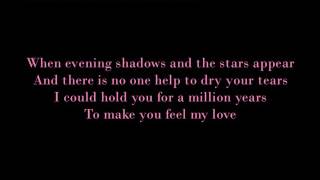 Bryan Ferry - Make You Feel My Love (lyrics)