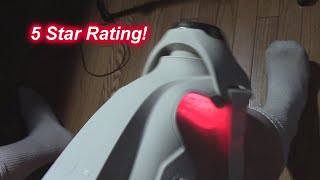 WOW! SKG Knee JIGGLING Massager with Heat ,Vibration and 650nM RED LIght -WORKS AMAZING!