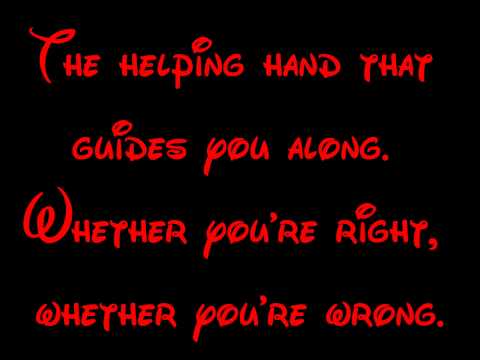 Your Mother And  Mine - Peter Pan Lyrics HD