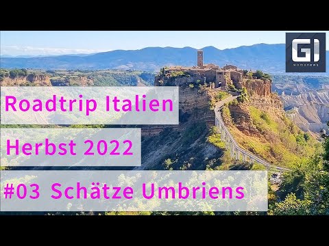 Roadtrip Italien Herbst 2022 - #03 Schätze Umbriens