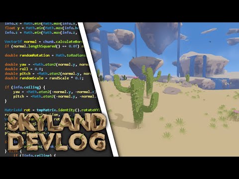 Skyland Devlog #12 - Desert Biome 🌵
