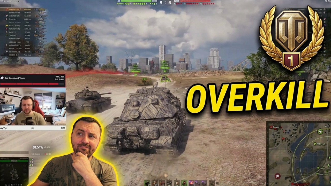 A Bit Overkill - Taschenratte | World of Tanks
