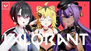 【同期コラボ】🔰完全初見VALORANT講座【月赴ゐぶき/うる虎がーる/八十科むじな/あおぎり高校】