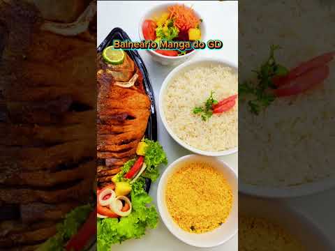 Balneário em Ananás, Prato do dia