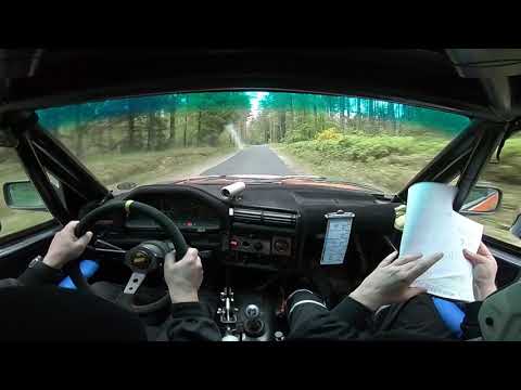 Rajd Koszalinski 8 OS 6 Leszek Dobrucki / Tomasz Brzozowski Bmw e30